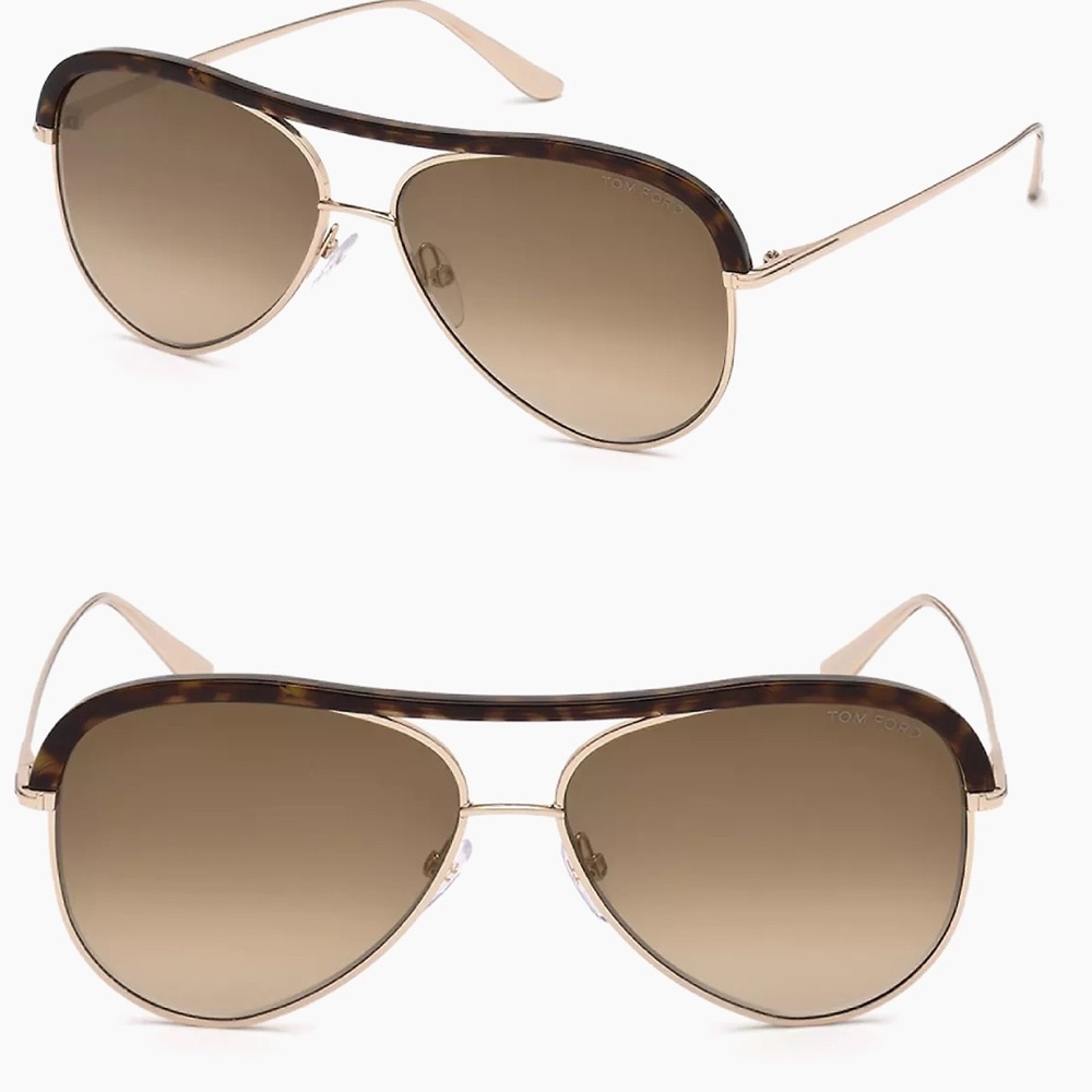 TOM FORD Sabine 60MM Aviator Sunglasses